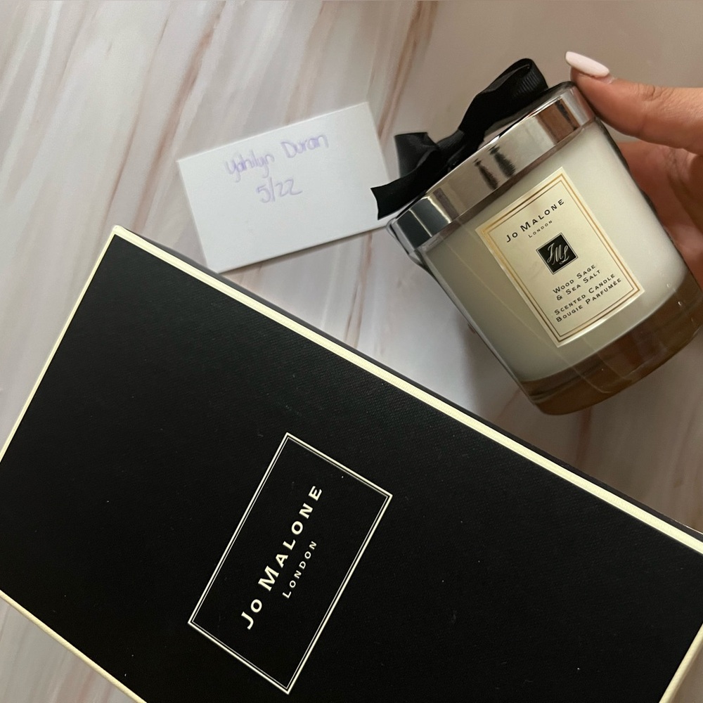 Jo Malone candle wood sage and sea salt